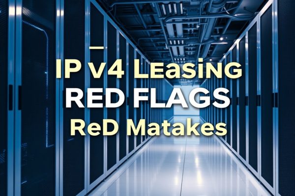IPv4 Leasing Provider Red Flags: Avoid Costly Mistakes